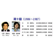 第十屆(1986-1987)